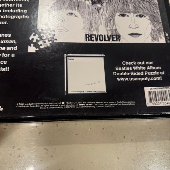 Lot of 2 Beatles Jigsaw Puzzles Revolver Anthology 3 500 Pieces Each - Picture 8 of 11